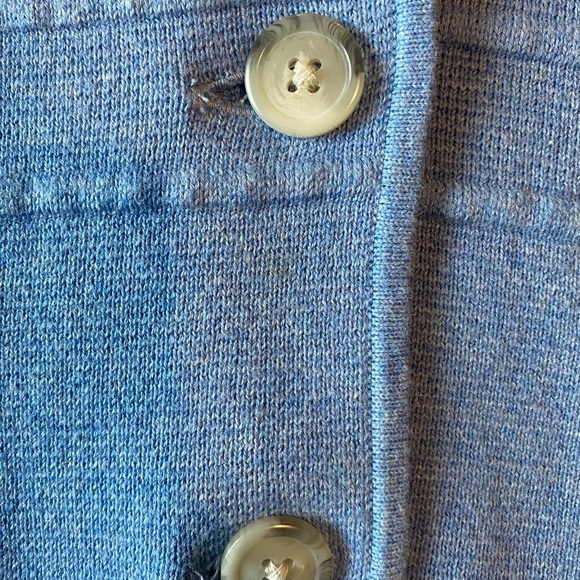 Talbots 100% Cotton Woman’s Sweater Jacket, Size LP - Picture 4 of 7